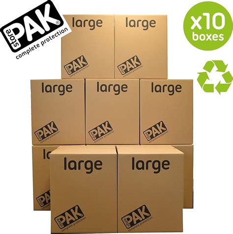 Storepak Large Storage Boxes Archive Cardboard Boxes With Handles