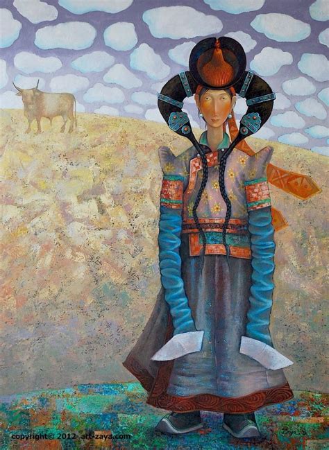 Art By Zaya Zayasaikhan Sambuu Mongolian Painter Artwork Painting