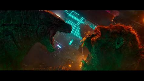 Godzilla Vs Kong Rescored ~ Godzilla Defeats Kong ~ Dinoxels Cut Youtube