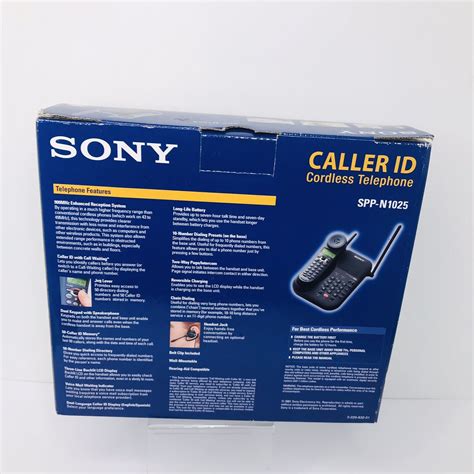 Sony Spp N1025 900 Mhz Cordless Phone For Sale Online Ebay