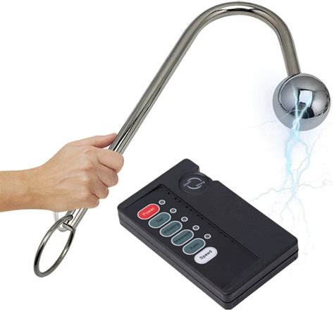 Amazon Com Electric Stimulation Prostate Anal Butt Plug Hook Stainless