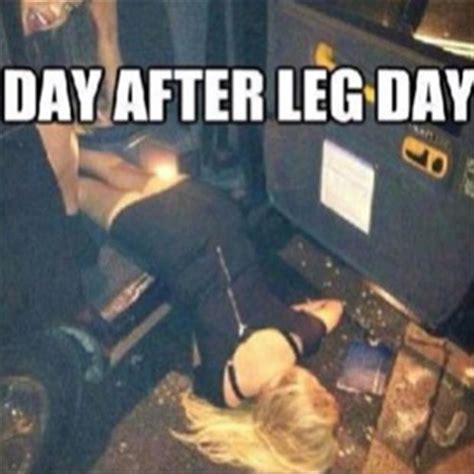 Meanwhile After Leg Day Pics
