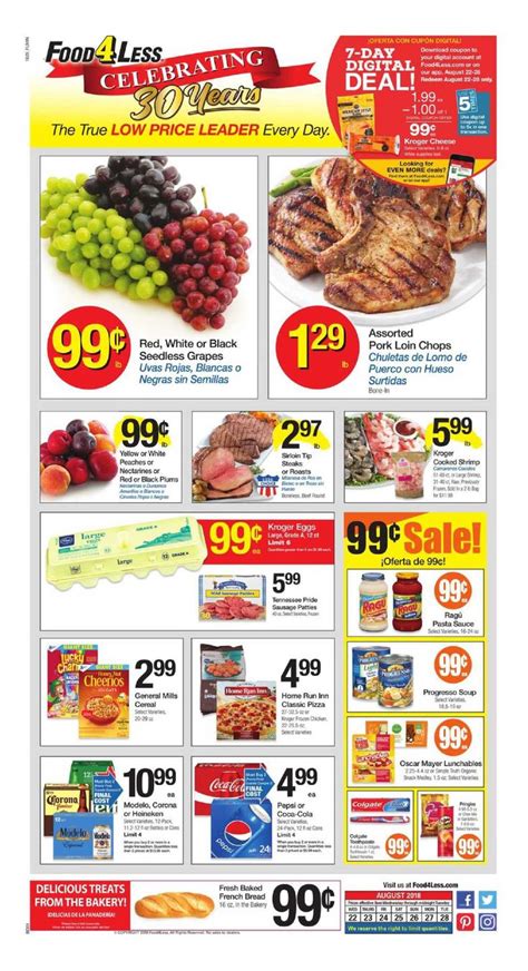 Get the hottest deals this month! Food 4 Less Weekly Ad Flyer Apr 7 - Apr 13, 2021 ...