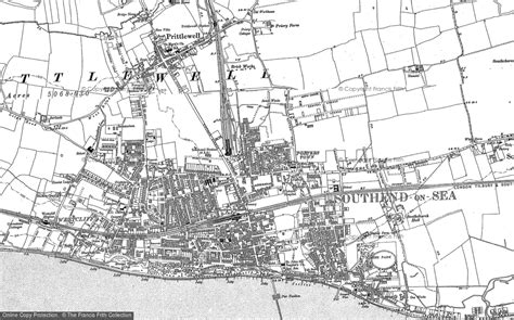 Historic Ordnance Survey Map Of Southend On Sea