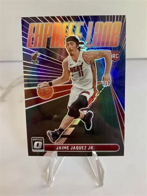 JAIME JAQUEZ JR 2023 24 Donruss Ottico HOLO ARGENTO Prizm Express Lane