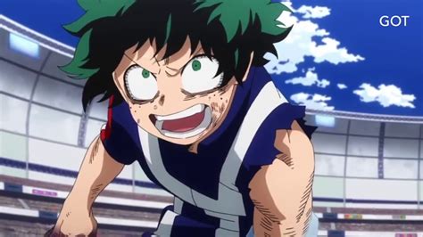 I cant wait for this to finally get animated. The fight between Deku and Todoroki in a nutshell - YouTube