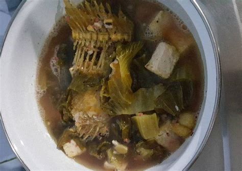 Resep sayur sop enak dan mudah untuk dibuat. Masak Sasop Sayur Asin - 1 ikat sayur asin, 100 gr daging ...