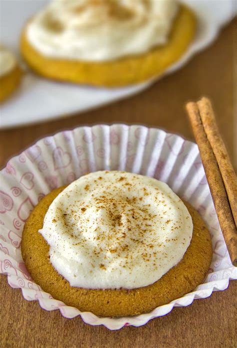 Melt In Your Mouth Pumpkin Cookies Cakescottage