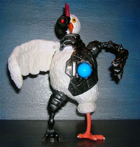 Electronic Robot Chicken Dash Action Figures
