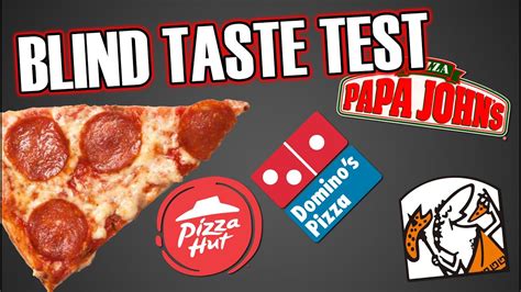 Blind Taste Test Pizza Chains Youtube