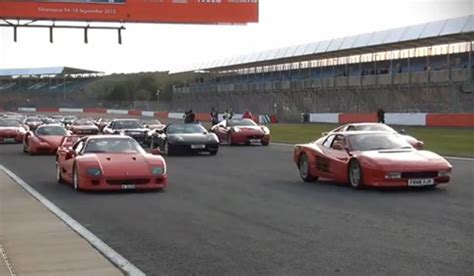Powerful yet sophisticated, sporty yet luxurious. Video: Parade of 964 Ferrari's at Silverstone Breaks World Record - GTspirit