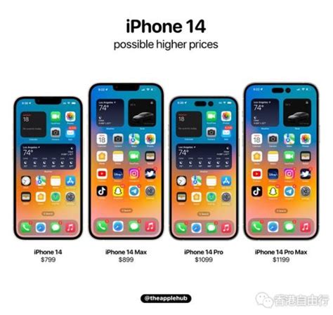 黄牛看好iPhone 14系列四款机型很有可能都涨价 3hk上香港网