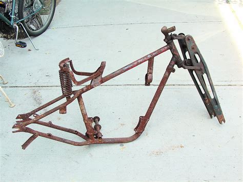 Vintage Motorcycle Frame Perhaps Nsu Board Track Racer S Flickr