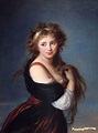 Portrait Of Hyacinthe Gabrielle Roland Artwork By Elisabeth Vigee Le Brun Oil Painting & Art ...