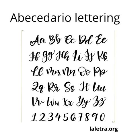 Lettering Abecedario Para Imprimir Tipos De Letras Abecedario Tipos