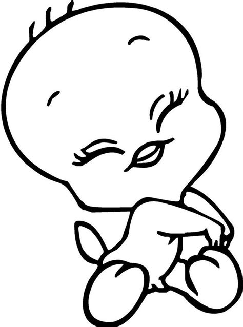 Tweety Sketch At Explore Collection Of Tweety Sketch