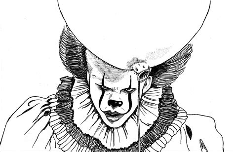 You can now print this beautiful scary clown pennywise coloring page or color online for free. Horror Film "It" Isn't Clowning Around | Berkeley High Jacket