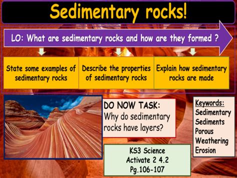 Sedimentary Rocks For Kids