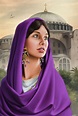 Byzantine princess in Constantinople. For the background, I've painted ...