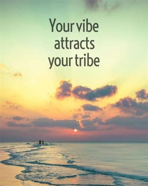 Your Vibe Attracts Your Tribe Picture Quotes