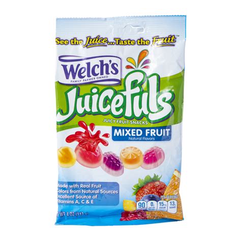 Welchs Juicefuls Mixed Fruit Juicy Fruit Snacks 4oz Five Below