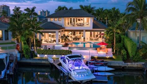 Luxury Waterfront Home In Naples Florida Архитектурный дизайн