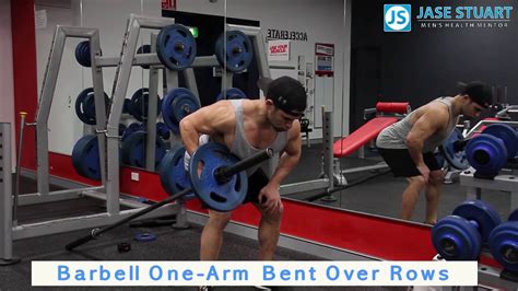 Barbell One Arm Bent Over Rows Youtube