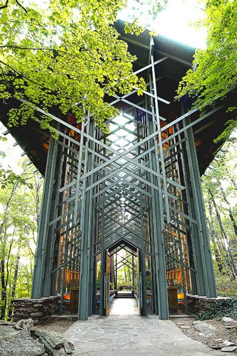 Thorncrown Chapel In Eureka Springs Arkansas By E Fay Jones