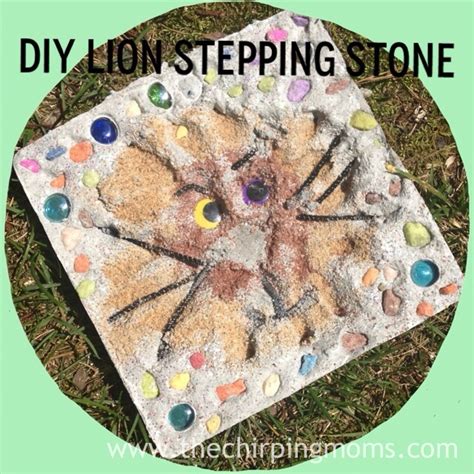 There is an almost magical feeling about stepping on giant leaves, like a little fairy. DIY Lion Stepping Stone: Jo-Ann Summer of Crafting ...