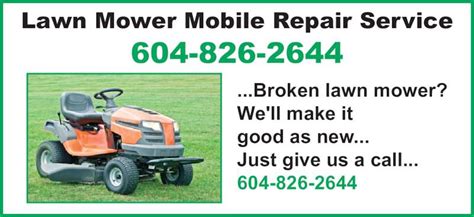 Ok so i'm trying to start a lawn mower repair shop and i posted an ad on craigslist and to my surprise i haven't gotten any calls. Lawn Mower Mobile Repair Service - 33261 Whidden Ave ...