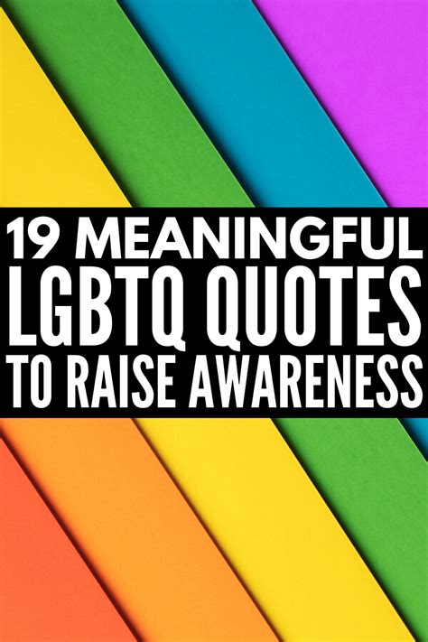 Love Is Love 19 Meaningful Lgbtq Quotes To Inspire You Lgbtq Quotes