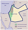 Westbank Palestine Map