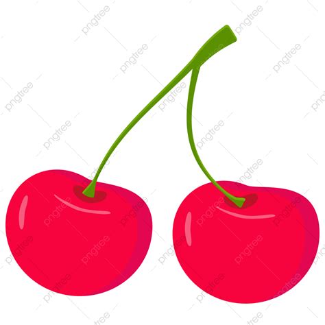 cherry fruit vector design images twi cherry fruit red cherry fruits red png image for free