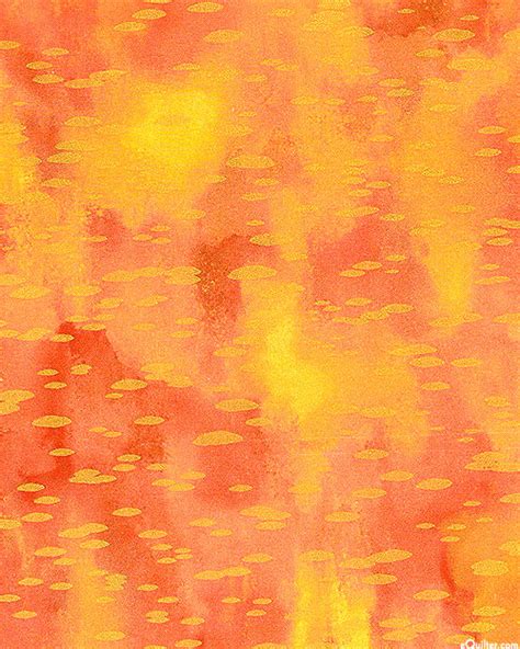 Kaufman Fabrics Chromaticity Puddles Honey Goldgold Digital