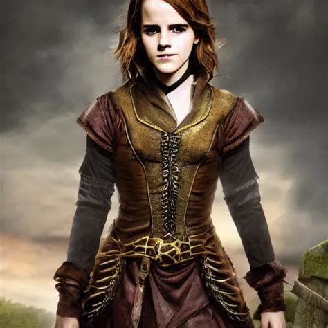 Krea Emma Watson As A Dungeons And Dragons Wizard