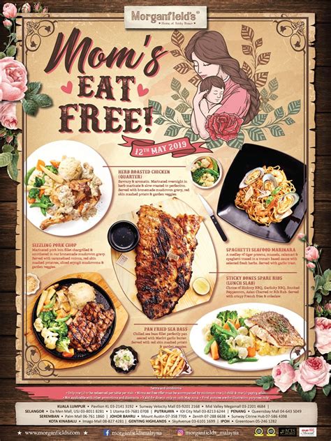 For more than one month i never published any article as promised to you but today i am going to take this opportunity to congrats the malaysians specifically and saying to my lovely malaysia happy birthday, we wish you all one thousand years. Morganfield's Promotion Mother's Day special 2019 - Coupon ...