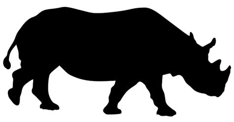 Safari Animal Silhouette Clip Art At Getdrawings Free Download