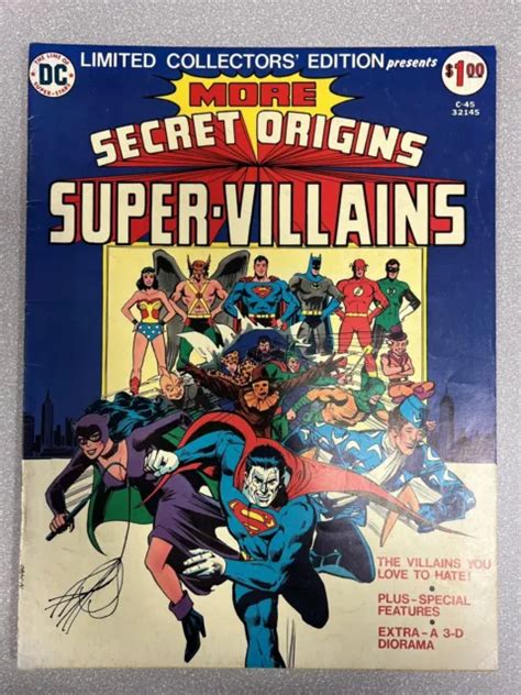 Dc Treasury Edition Secret Origins Super Villains 1976 Dc Comics 15