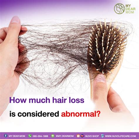 How Much Hair Loss Is Considered Abnormal Organic Product