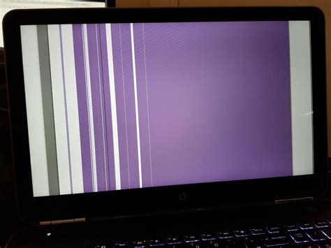Display Is Distorted When The Lcd Screen Is Moved Hp Support