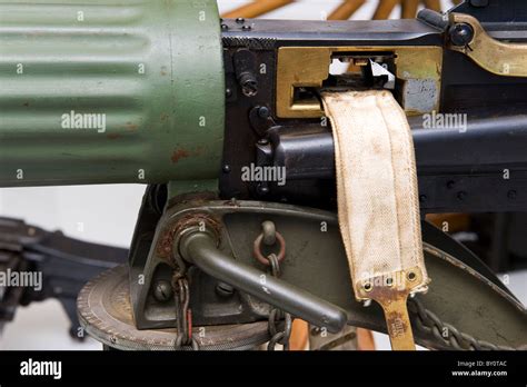 Vickers 303in Mark 1 Water Cooled Machine Gun Stock Photo Alamy
