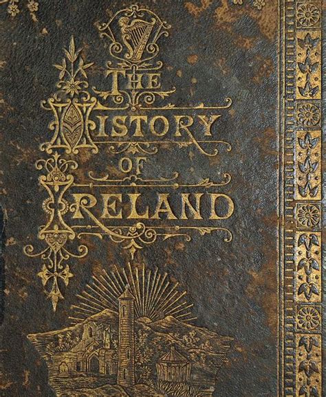 History Of Ireland 1883 Gilt Impressed Title Antique Books Vintage Book Books