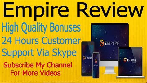 Empire Review 🏆watch Empire Reviews🦸‍♂️️empire Store Builder💯💯 Youtube
