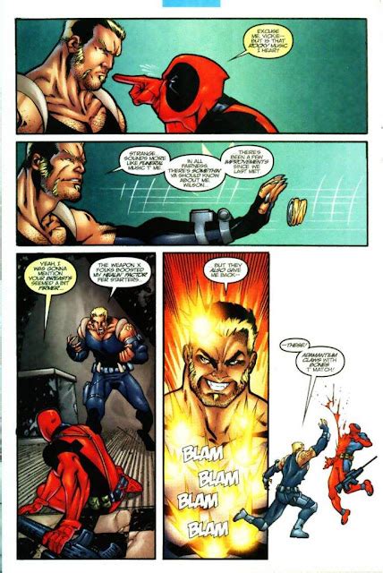 Comicpageoftheweekend Deadpool Vs Sabretooth G33k Life