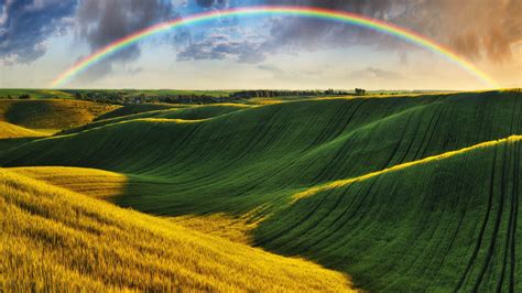 Rainbow In Landscape 1920x1080 Rwallpaper