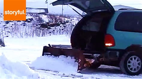Minivan Makes Perfect Snow Plow Youtube