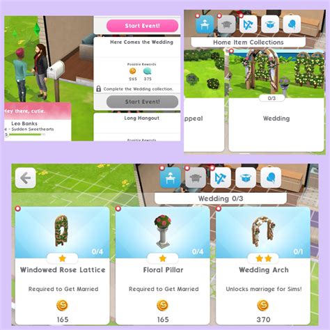 the sims mobile here comes the wedding, How to Get Married in The Sims Mobile - gameskinny.com, How to Get the Honeymoon Suite Collection | The Sims Mobile.