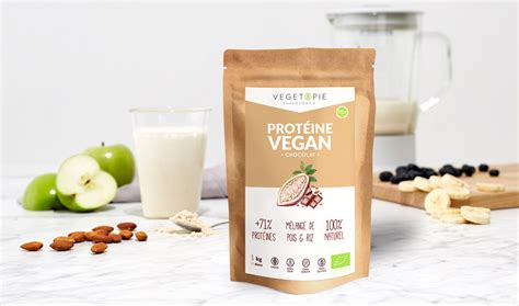 Protéine Vegan Bio en poudre Kg Vegetopie