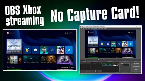 Xbox Streaming Setup To Obs No Capture Card Required Youtube