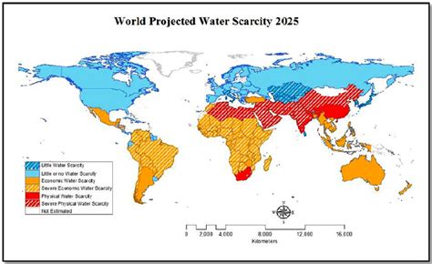 World Projected Water Scarcity Source After Iwmi 2013 Download